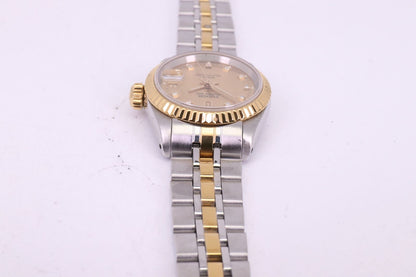 Tudor Lady Ref. 92413 champagnerfarbenes Goldzifferblatt