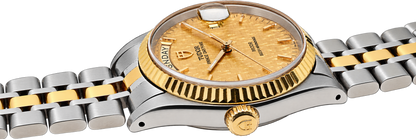 Tudor Prince Day-Date Ref. 76213 Linen Gold Dial
