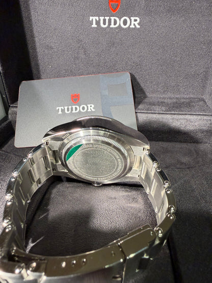 Tudor Black Bay Heritage 41 – Ref. 79230B Schwarzes Zifferblatt · Blaue Lünette · 2023 · Full Set
