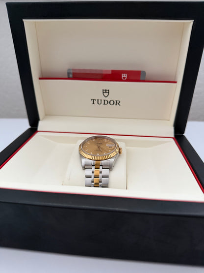 Tudor Prince Day-Date Ref. 76213 Gold Diamonds Dial
