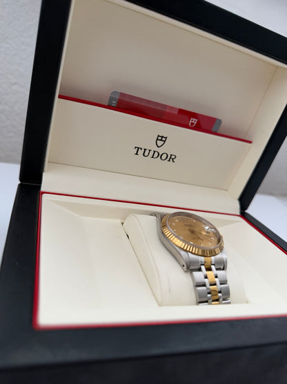 Tudor Prince Day-Date Ref. 76213 Gold Diamonds Dial