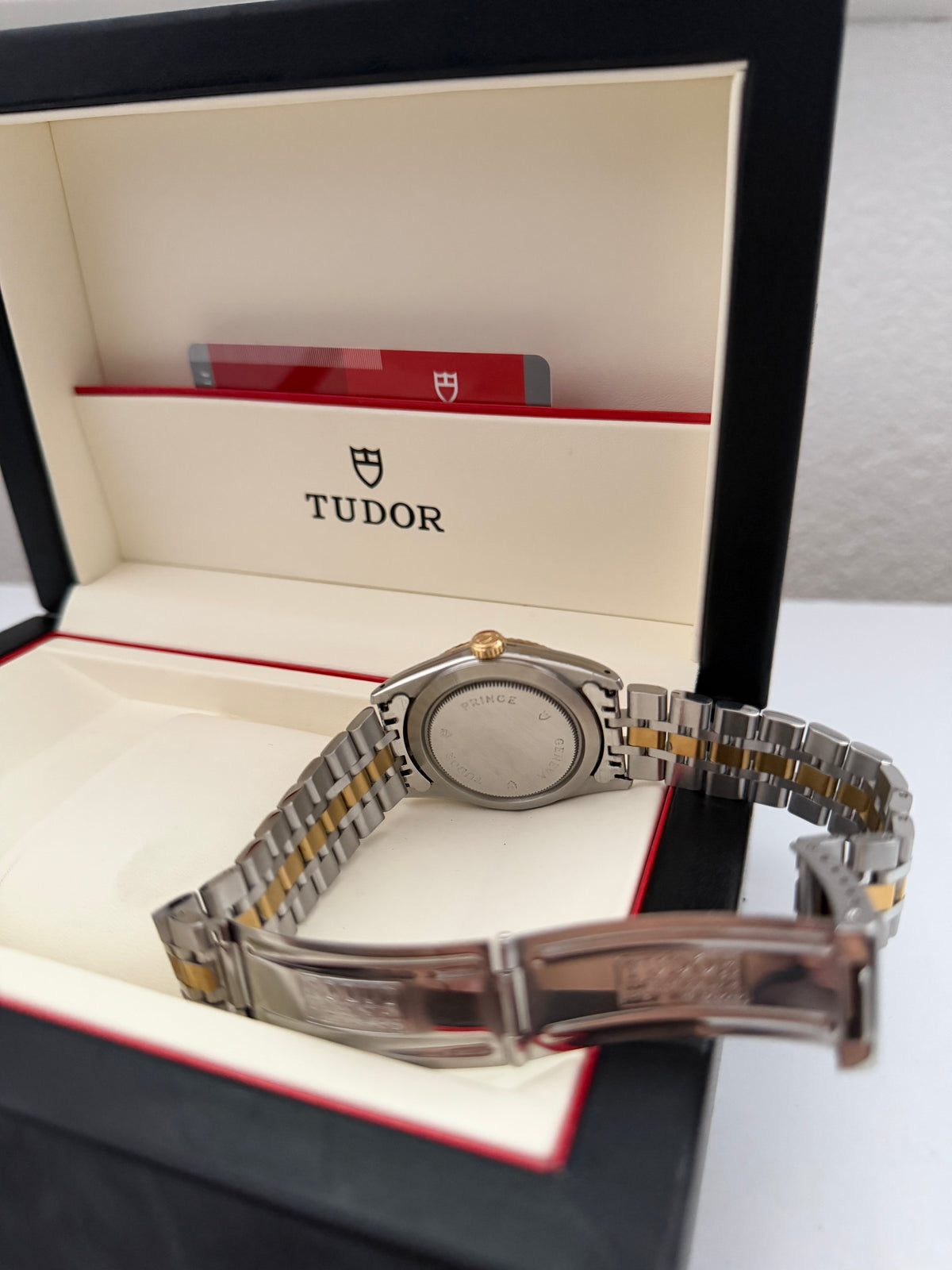Tudor Prince Day-Date Ref. 76213 Gold Diamonds Dial