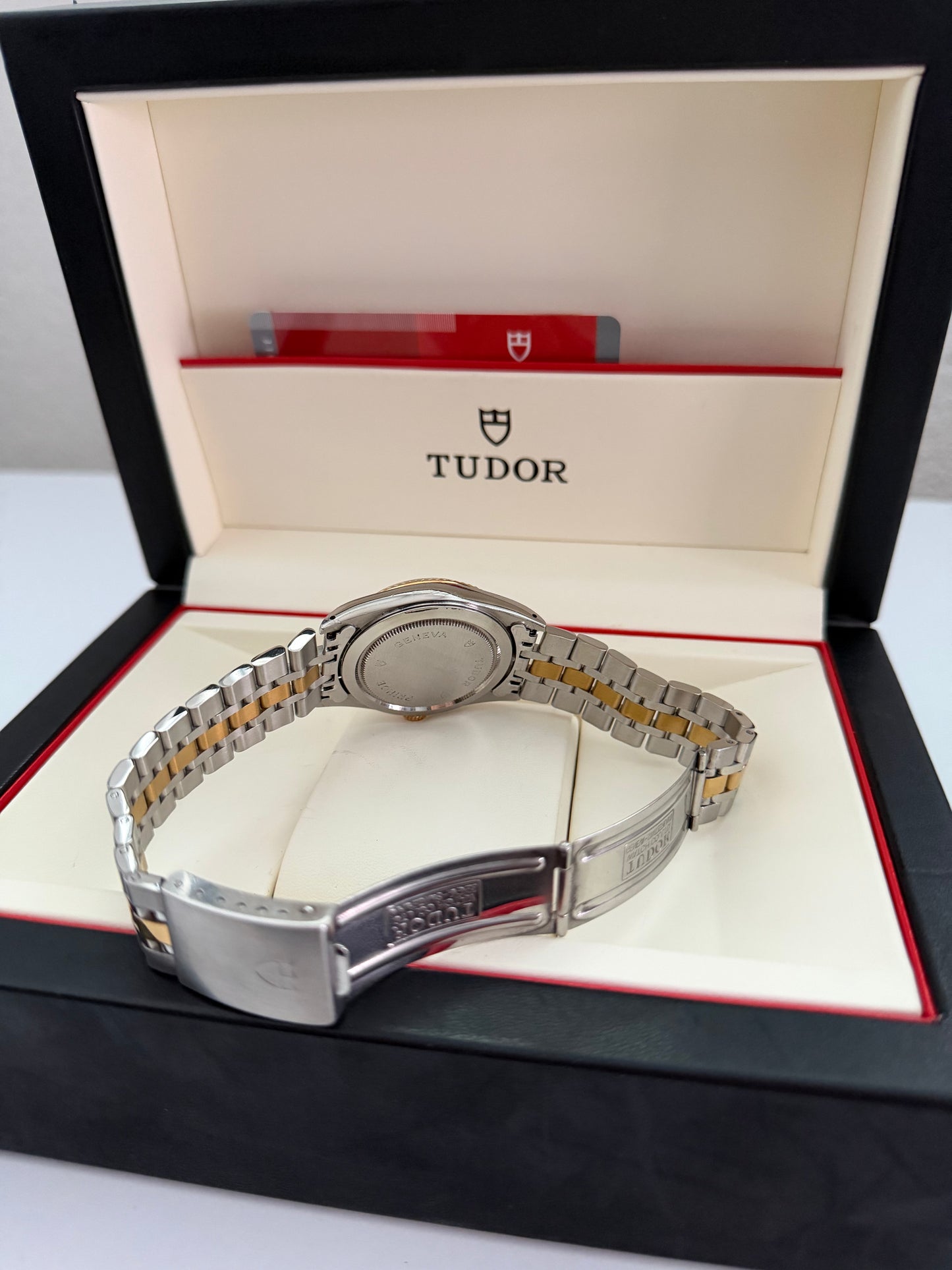 Tudor Prince Day-Date Ref. 76213 Linen Gold Dial