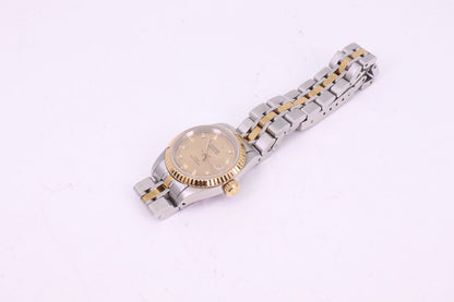 Tudor Lady Ref. 92413 champagnerfarbenes Goldzifferblatt